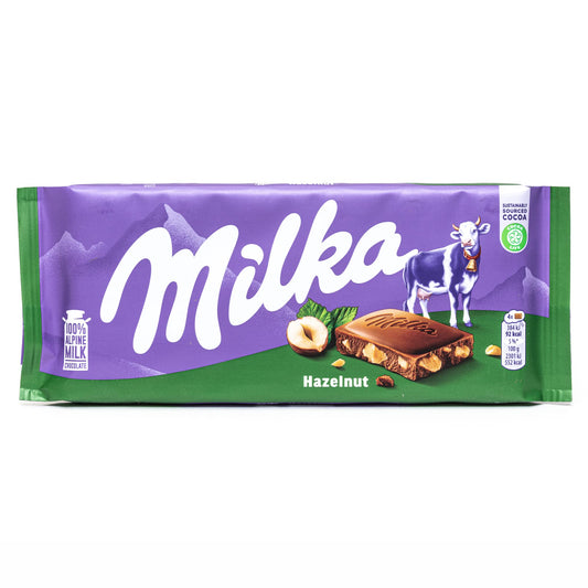 Milka Hazelnut Chocolate Bars